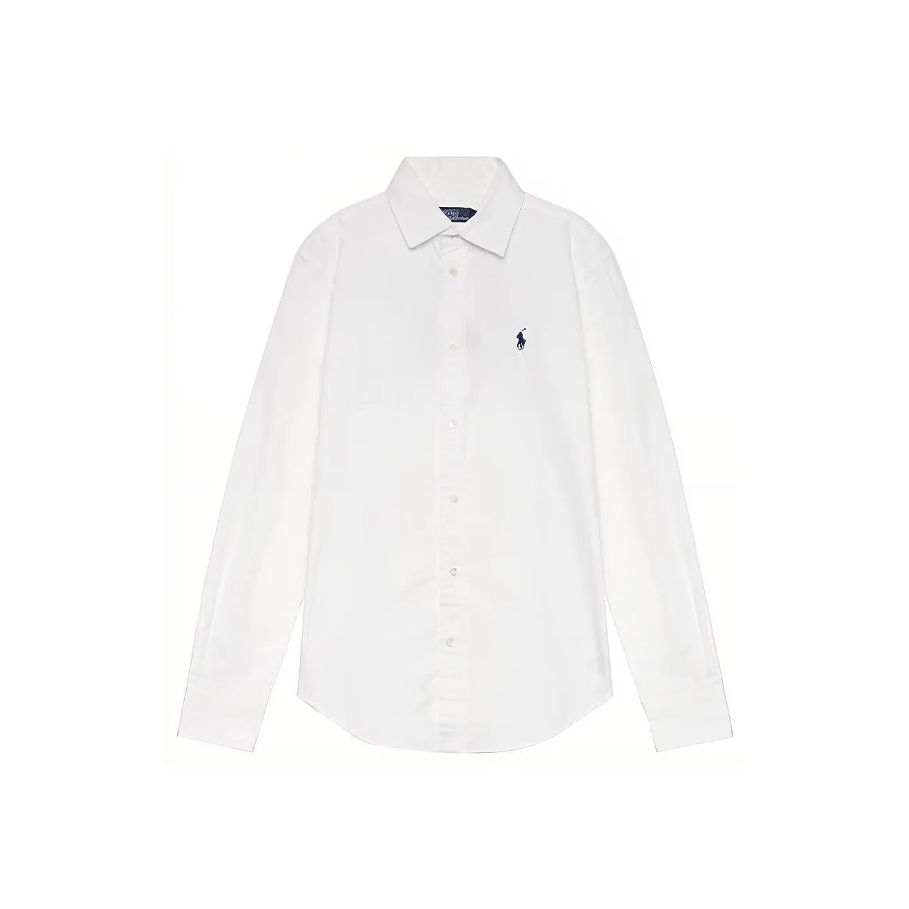 Polo Ralph Lauren Logo Embroidered Curved Hem Shirt
