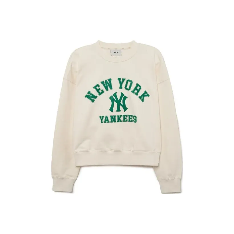MLB New York Yankees Свитшот Женский Ecru