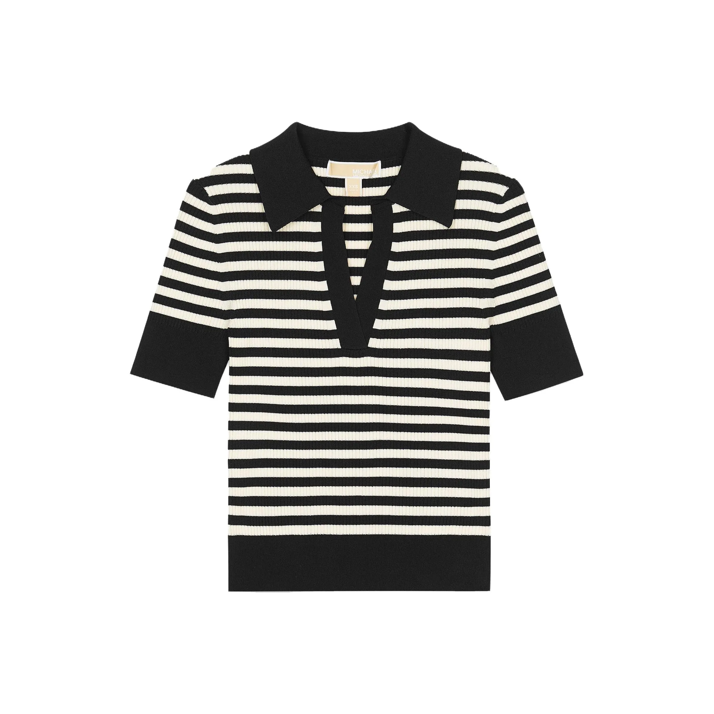 MICHAEL KORS SS23 Polo Shirt Women's Black