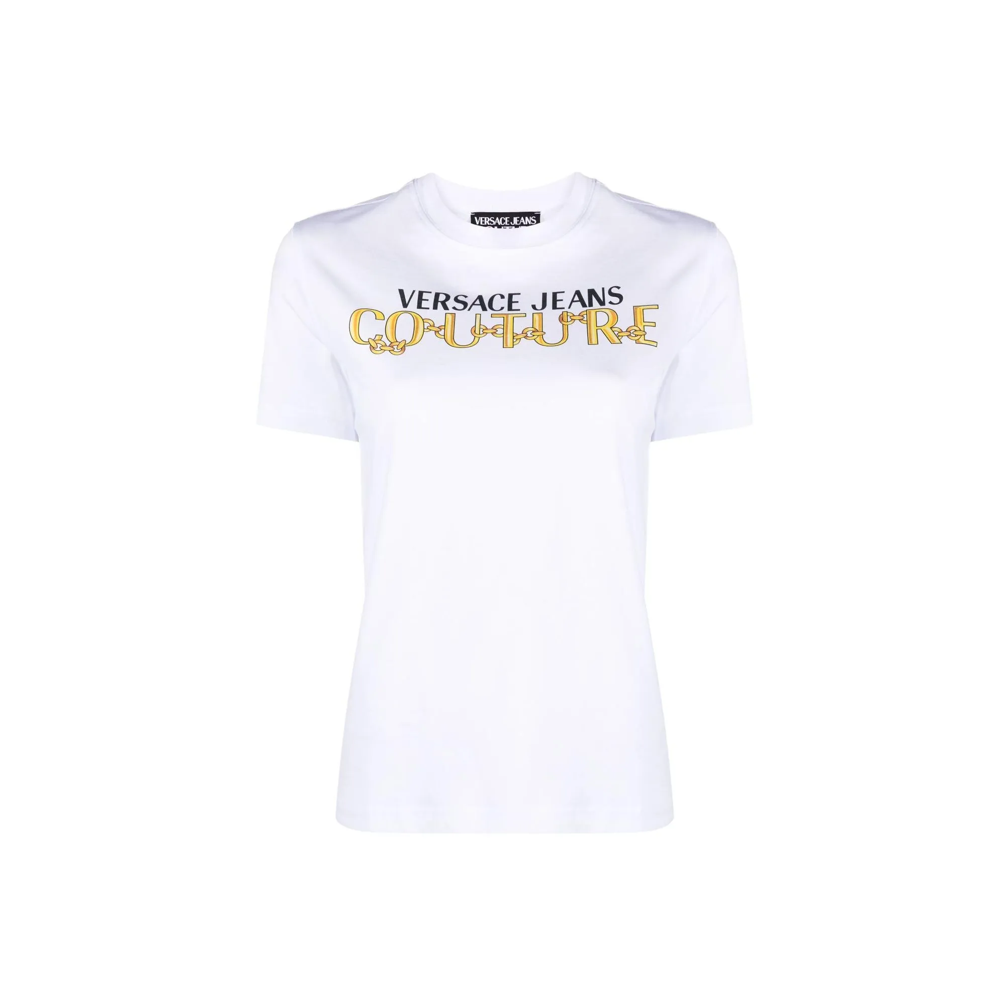 VERSACE JEANS Couture Logo print Cotton T shirt