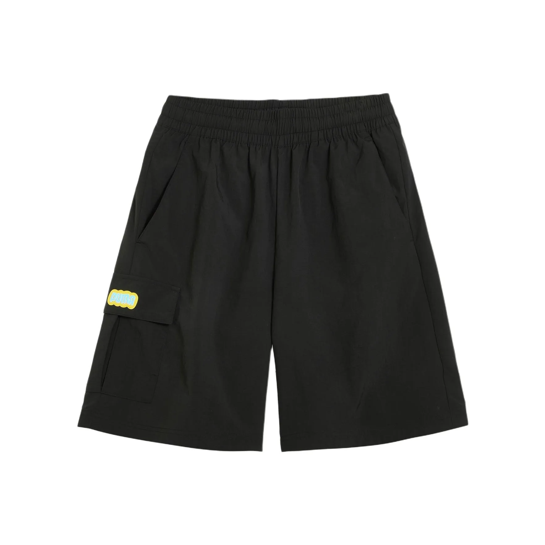 PUMA Ткани вязаные SHORTSgraphic Pt Повседневные шорты Мужской Черный 01