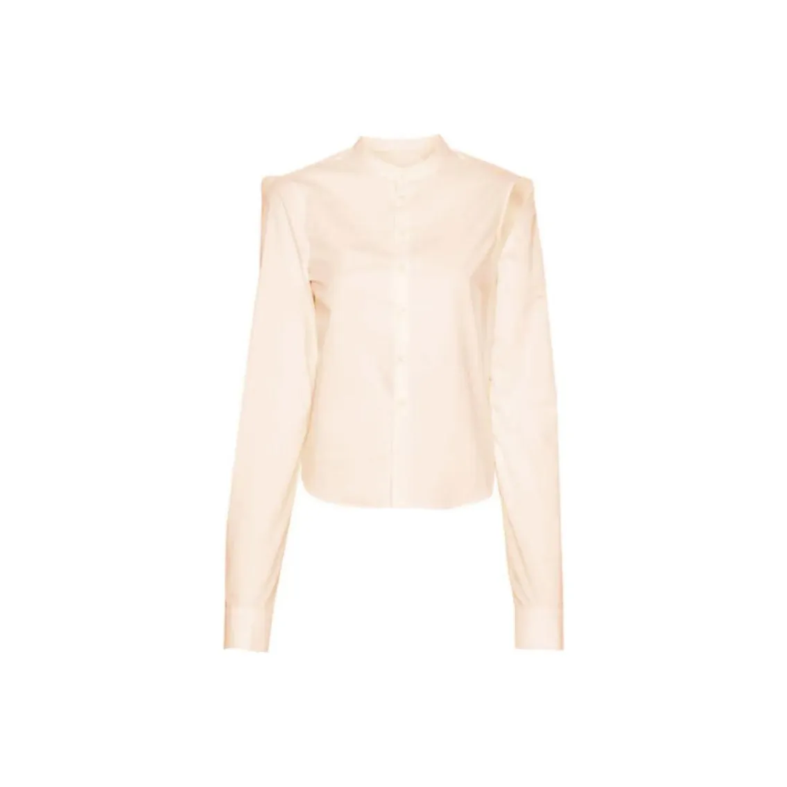 MM6 Maison Margiela совместная линия Рубашка Женская Светлый Верблюжий