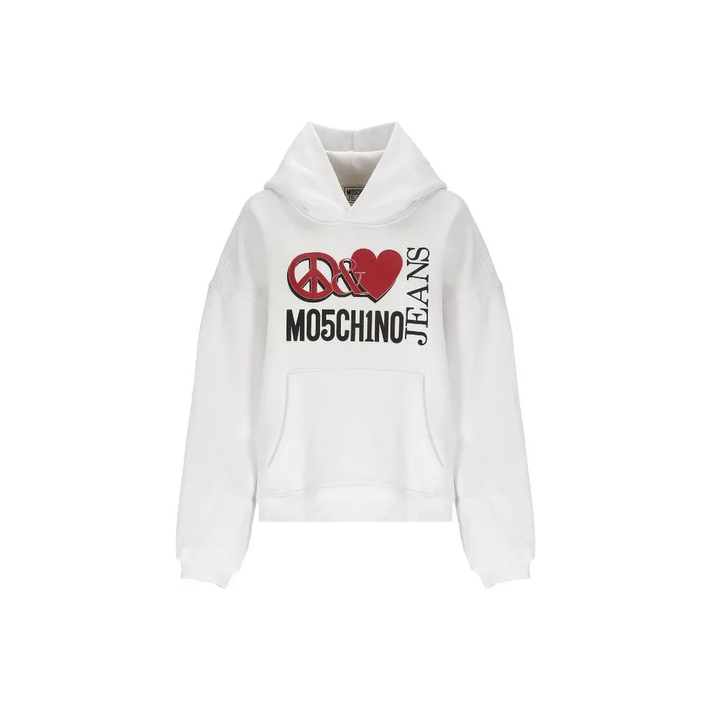 MOSCHINO Graphic Logo print Hoodie