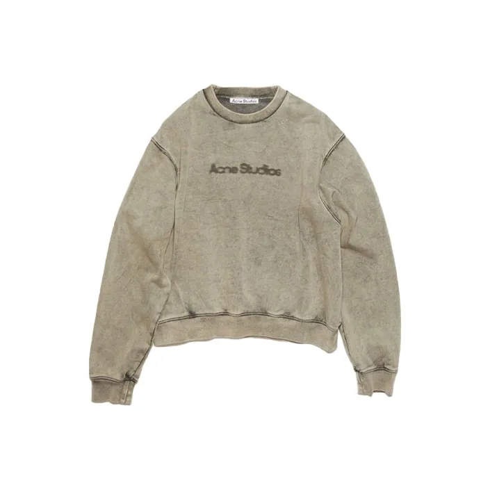 Acne Studios Свитшот Женский Выцветший Серый