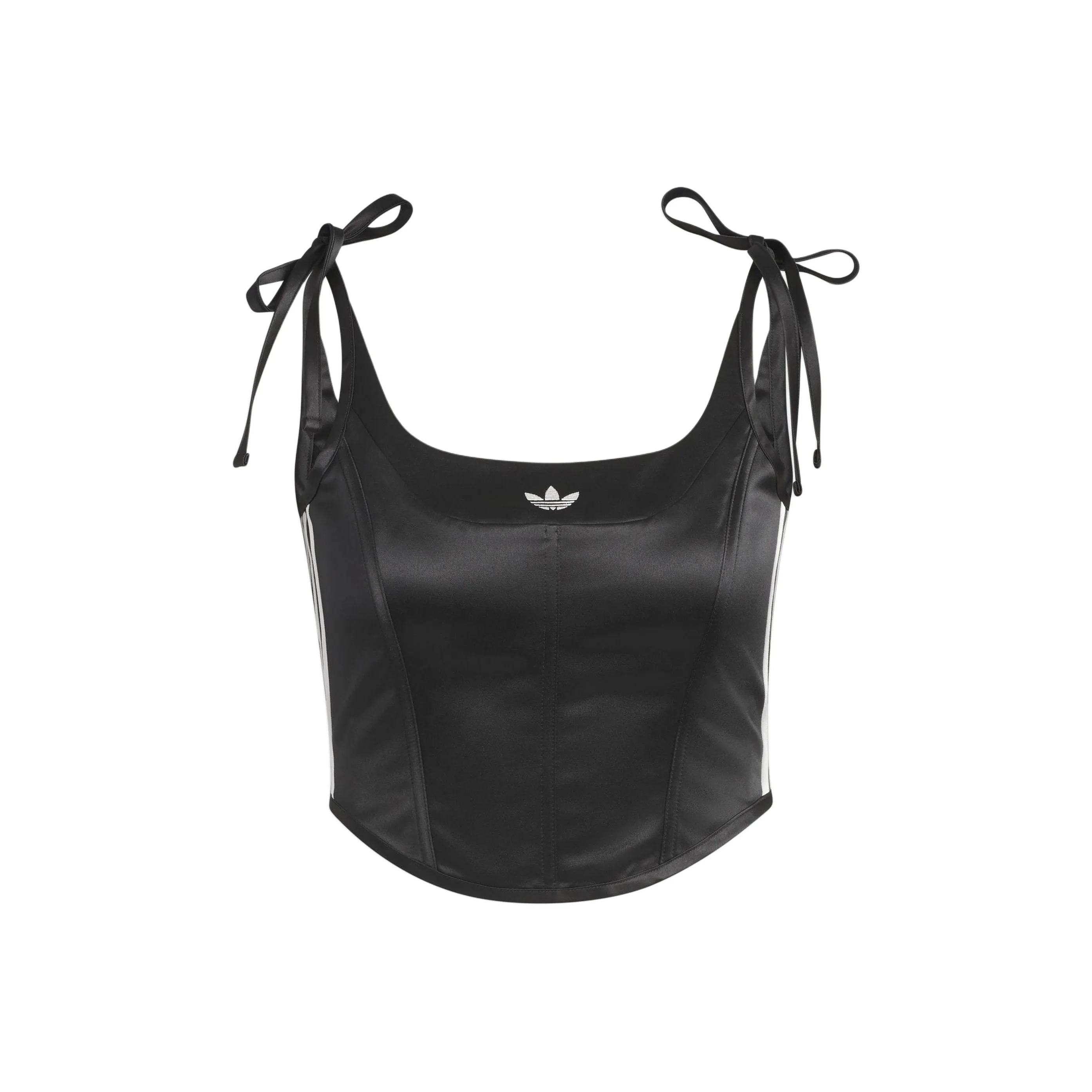 Adidas Originals 3 Stripes ADICOLOR 3 STRIPES CORSET Camisole Women's Black