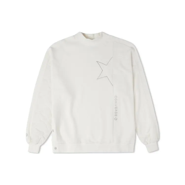 Конверс Толстовка Женская Белая