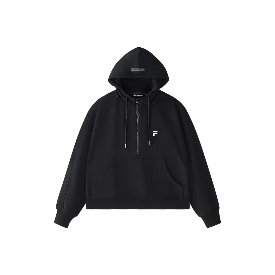 FILA FUSION Толстовка Женская Глубокий Черный