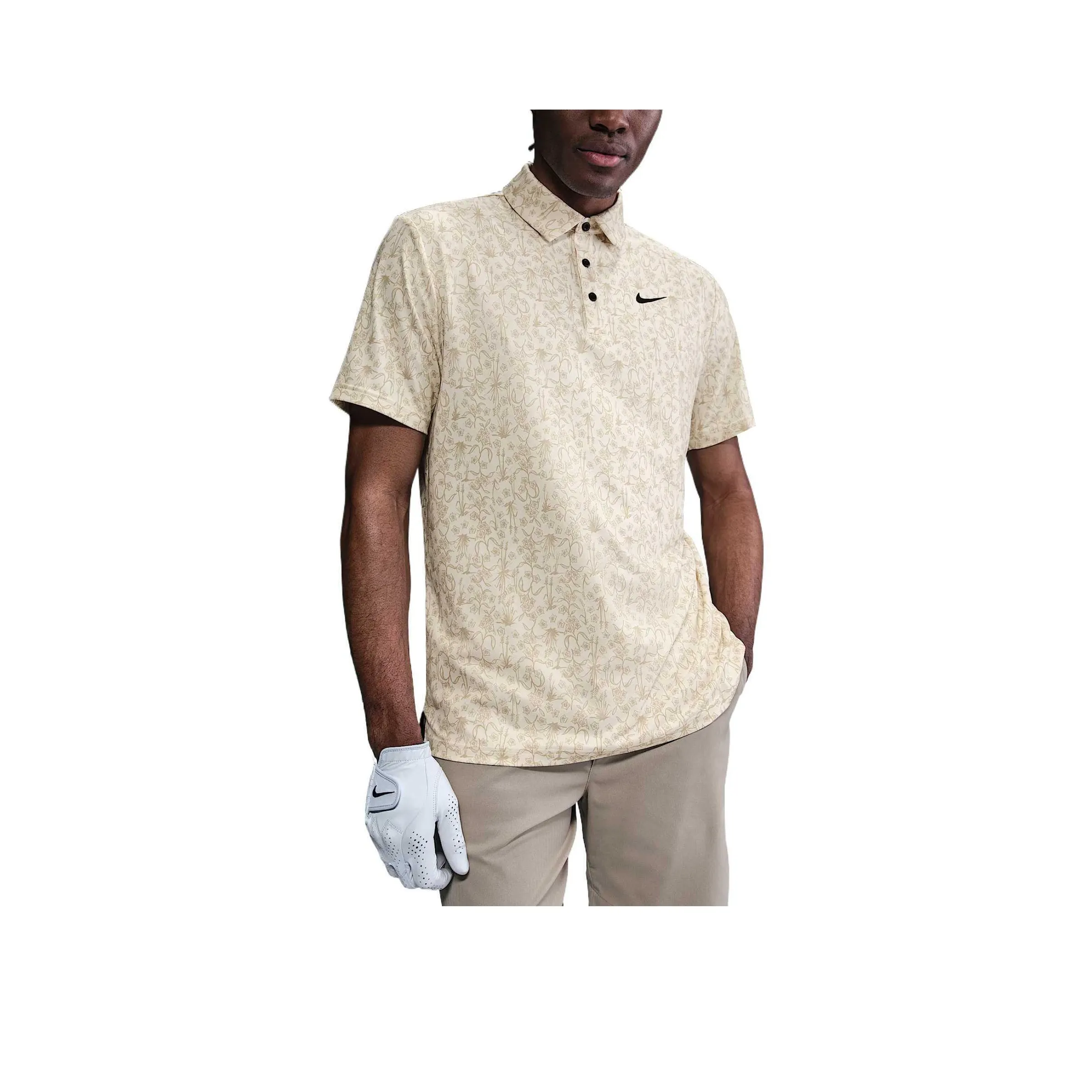 Nike Dri Fit Golf Clothing Men Yellow