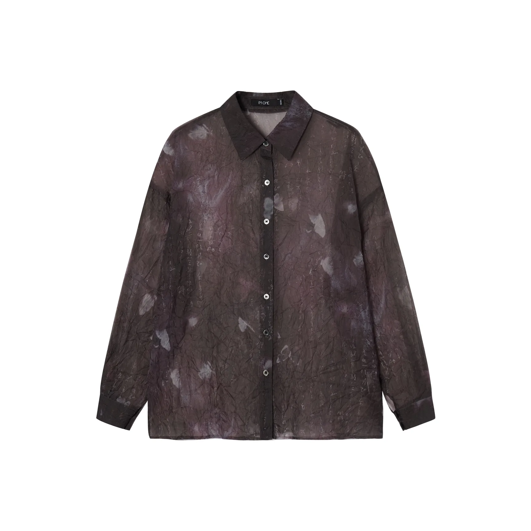 I'M ONE Рубашка Женская Фиолетовая Черная