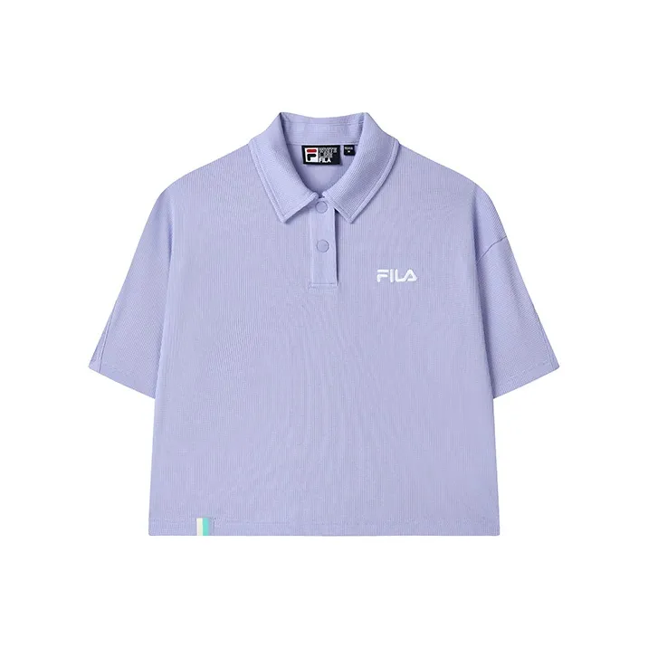 FILA Молоко Таро Фиолетовый Женские Поло