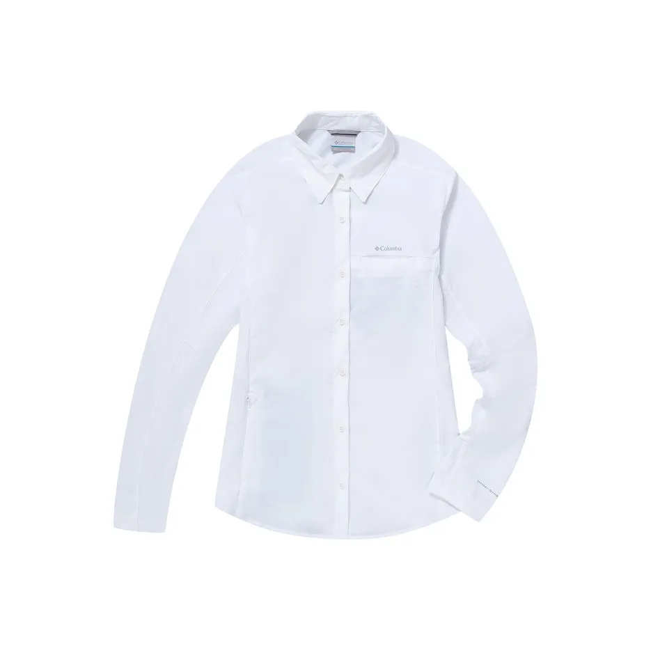 Columbia Белые Женские Рубашки