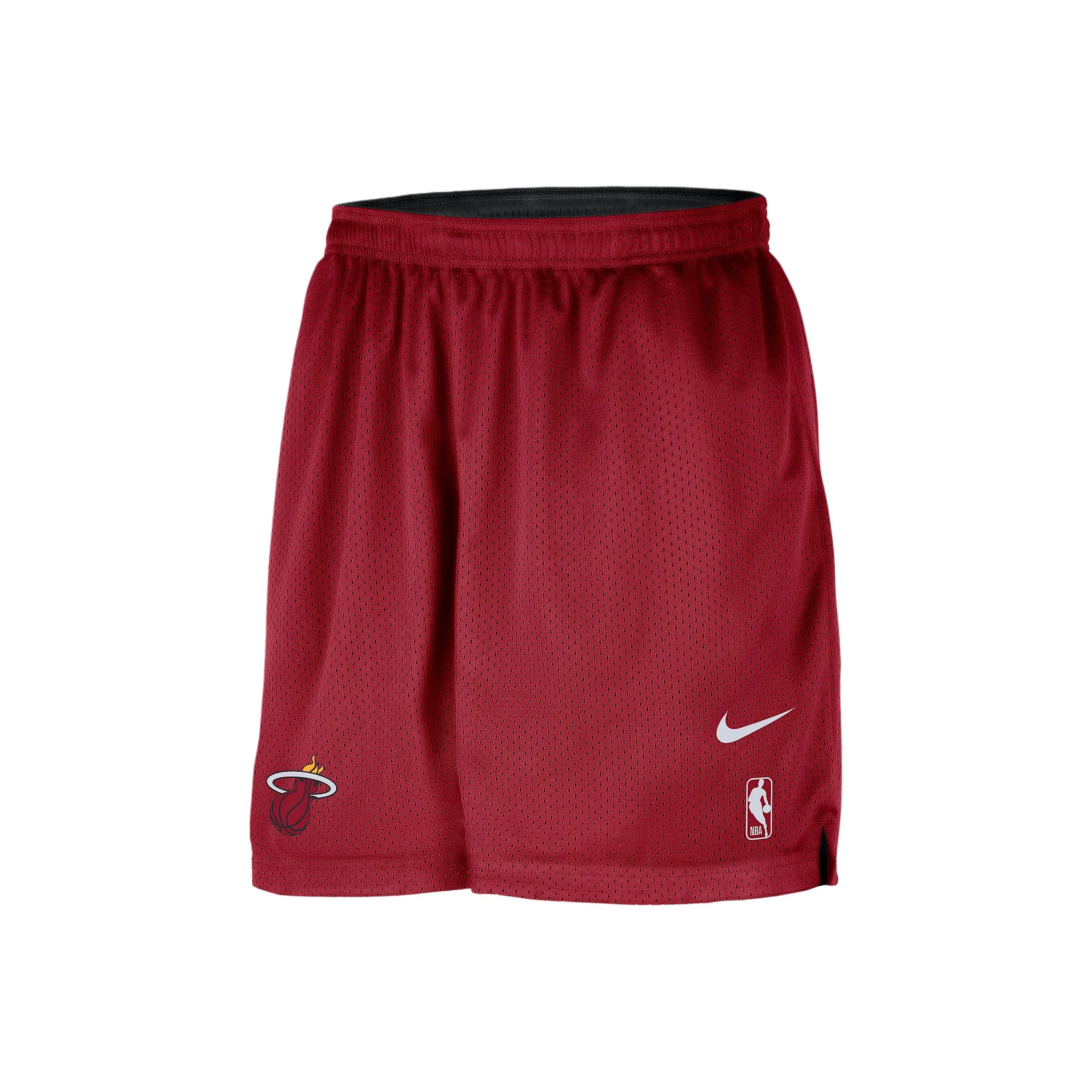 Nike Miami Heat Courtside Men's Nike Nba Mesh Practice Shorts