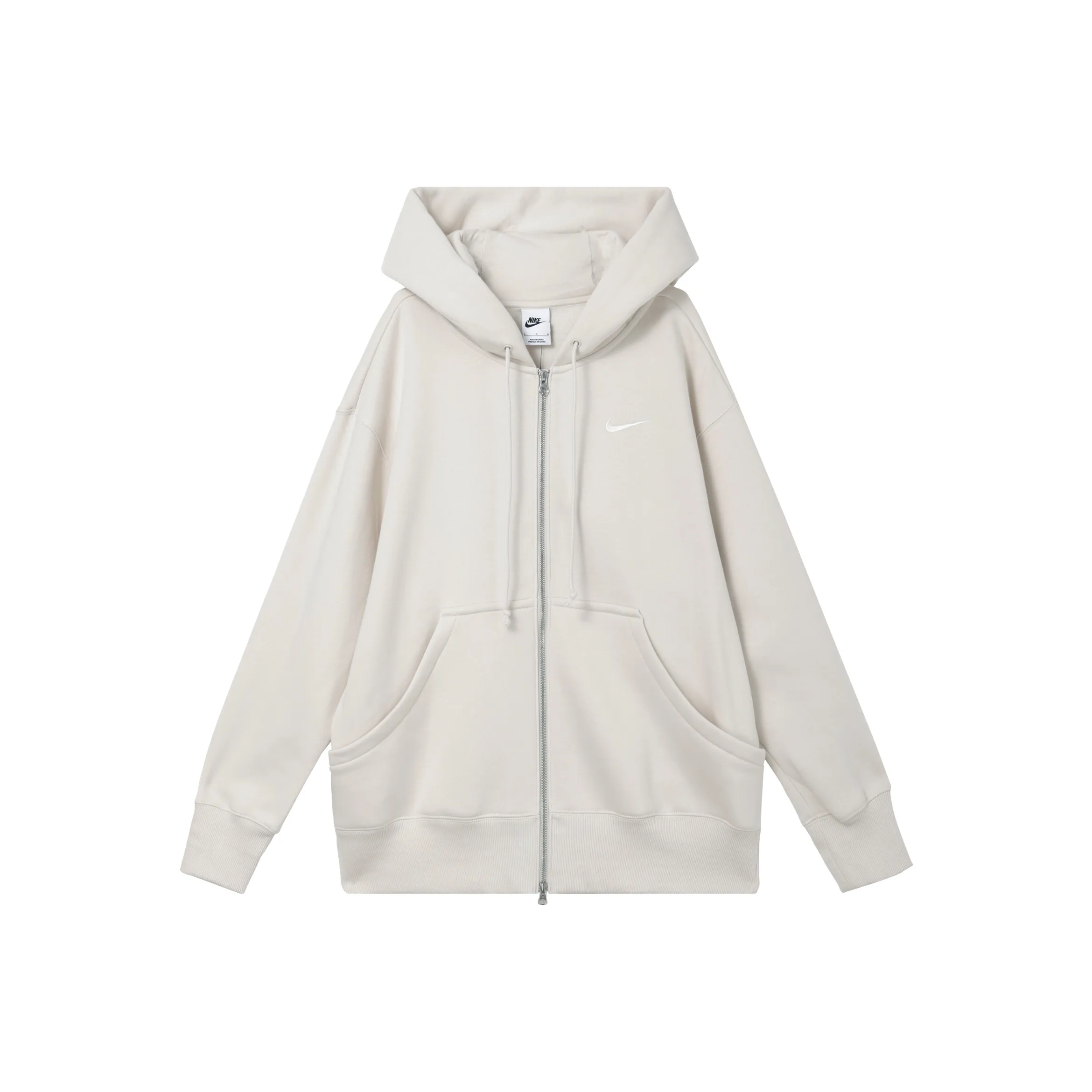 NIKE Экрю Женские Куртки