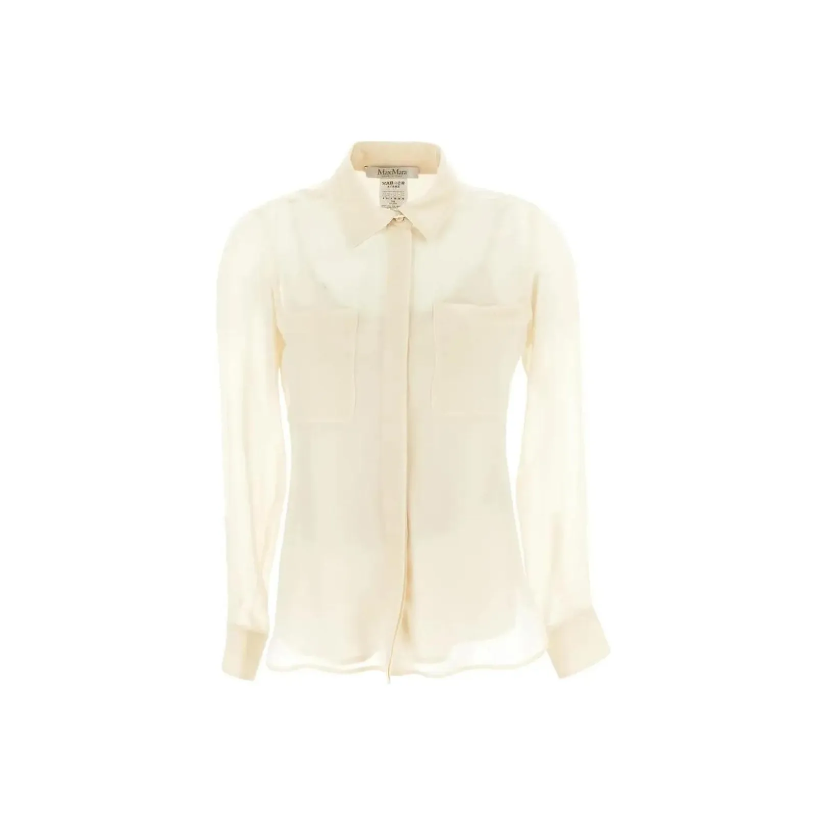 Max Mara Buttoned Long Sleeved Shirt