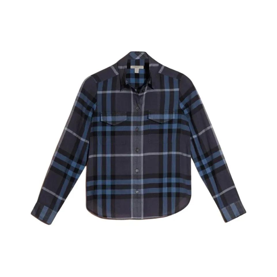 Burberry Shirts Women's Night Blue