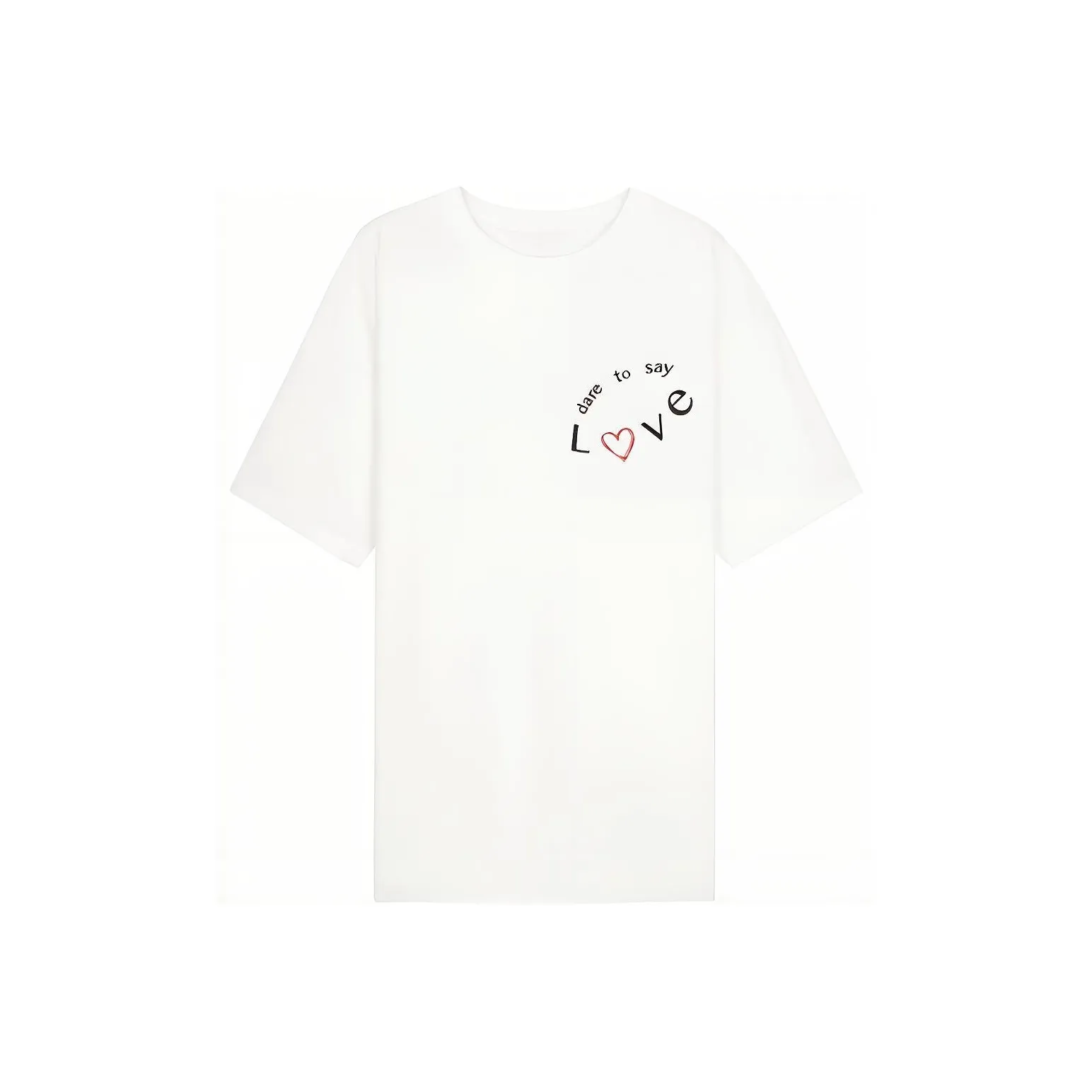 Victoria's Secret x RUI built SS23 Рукав с спущенным плечом T-рубашка Женская Белая