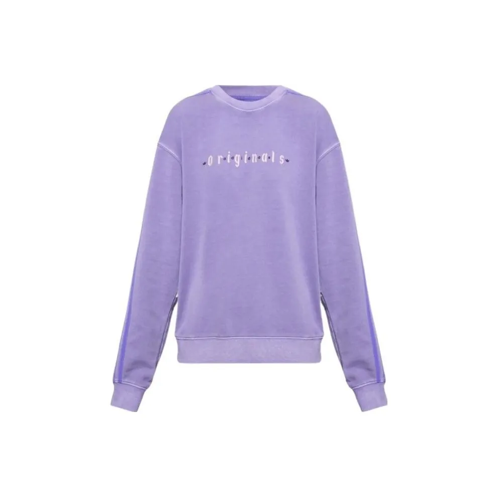 adidas originals Светло-фиолетовый Женские Свитшоты