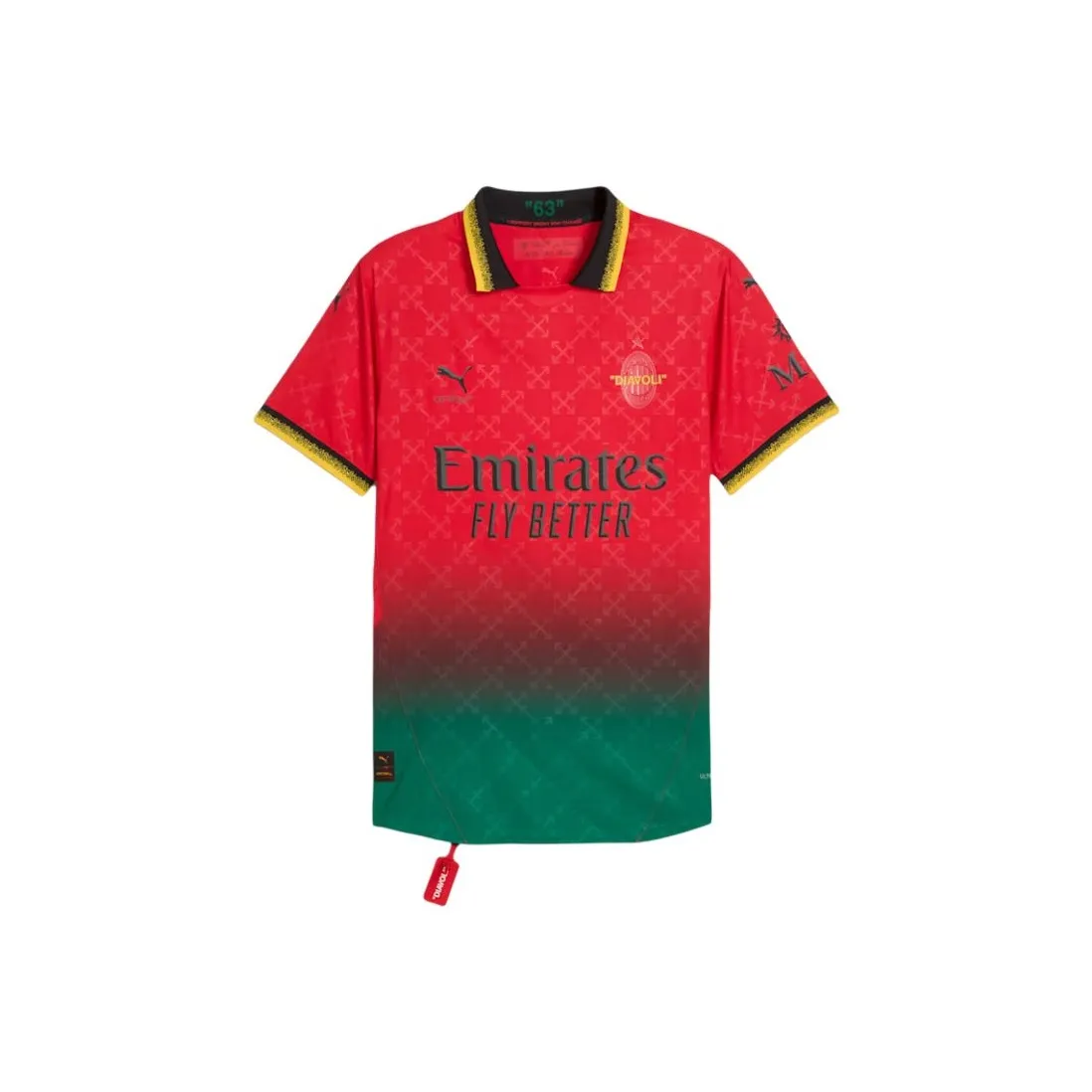 PUMA Jersey Hombre Ac Milan X OFF WHITE