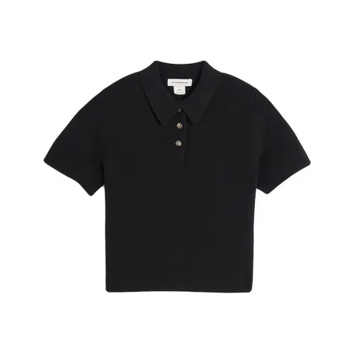 CLUB MONACO Черное Женское Поло