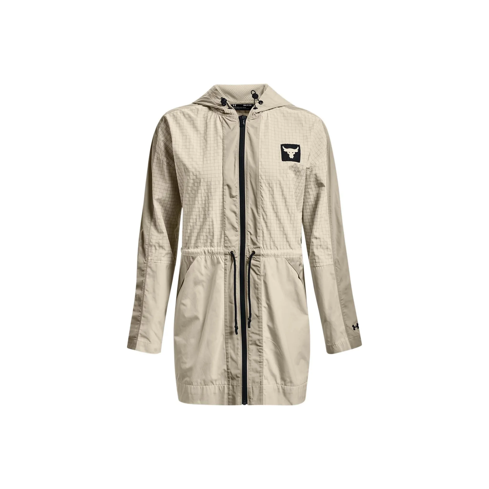 Under Armour Project Rock Collection Jackets Women's Limestone White