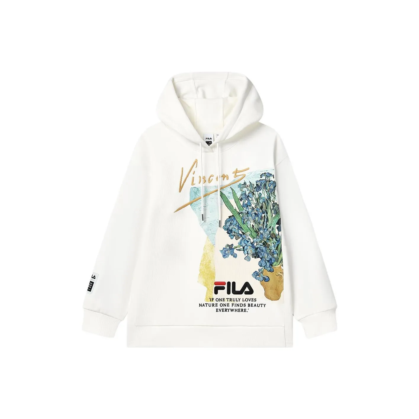 FILA Vincent Van Gogh Sweatshirts Women's Cloud White