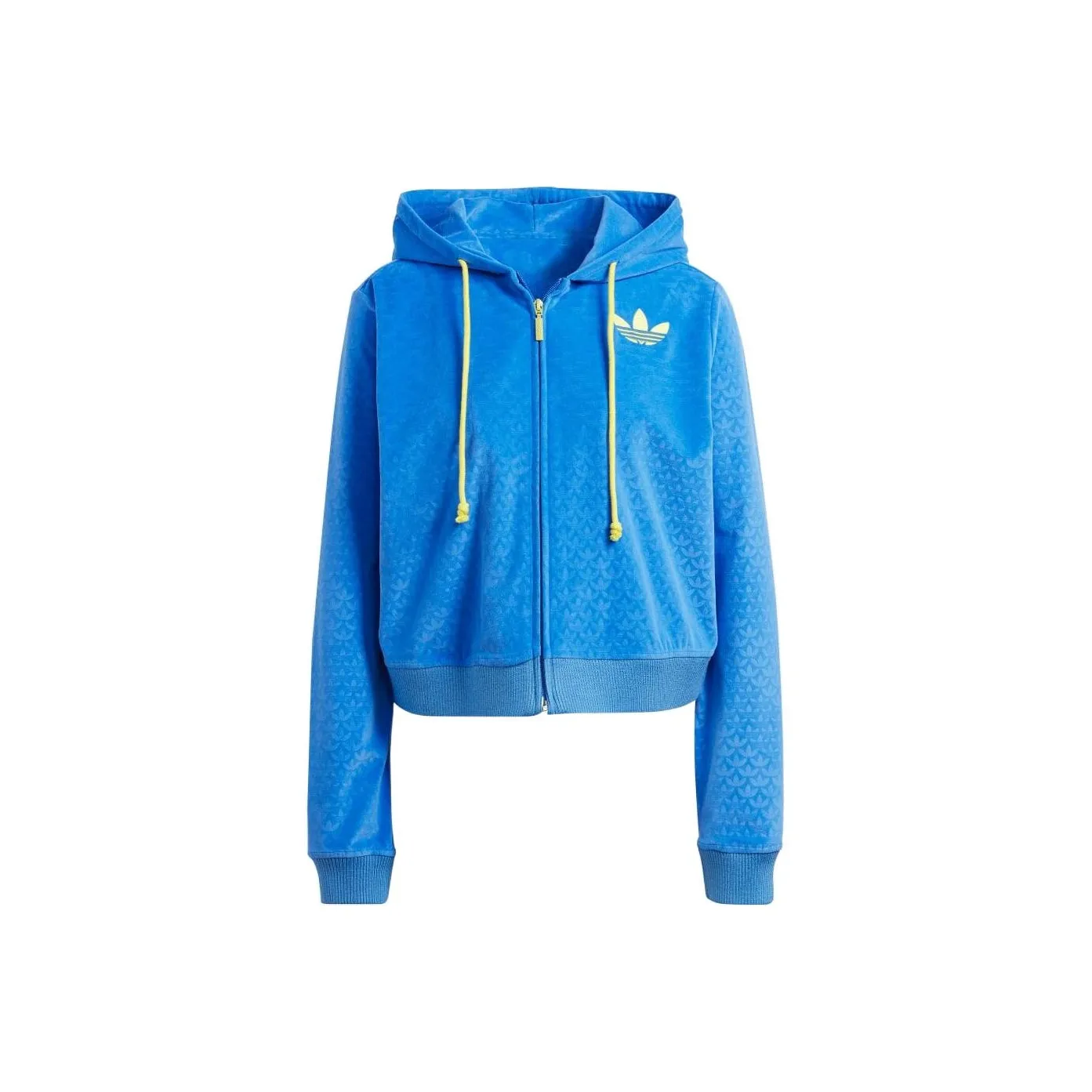 Adidas Originals Adicolor Heritage Now Velour Zip Hoodie
