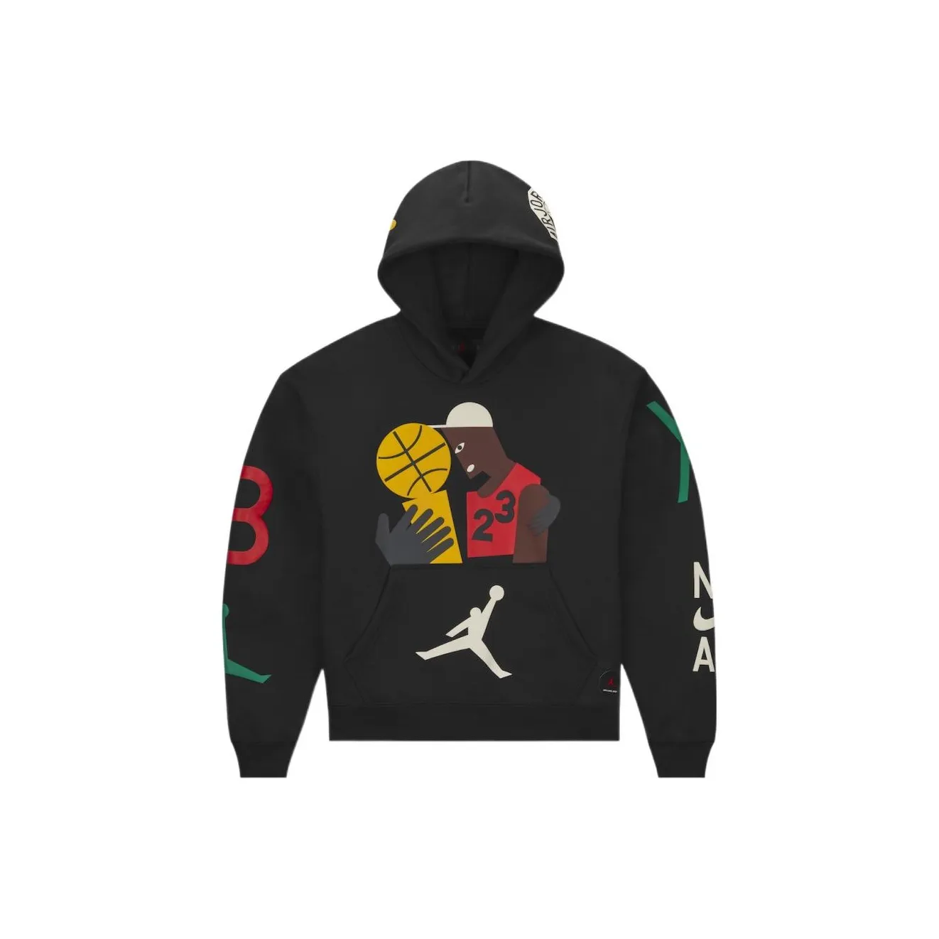 Jordan Nina Chanel Sweatshirt Fall Women's Black