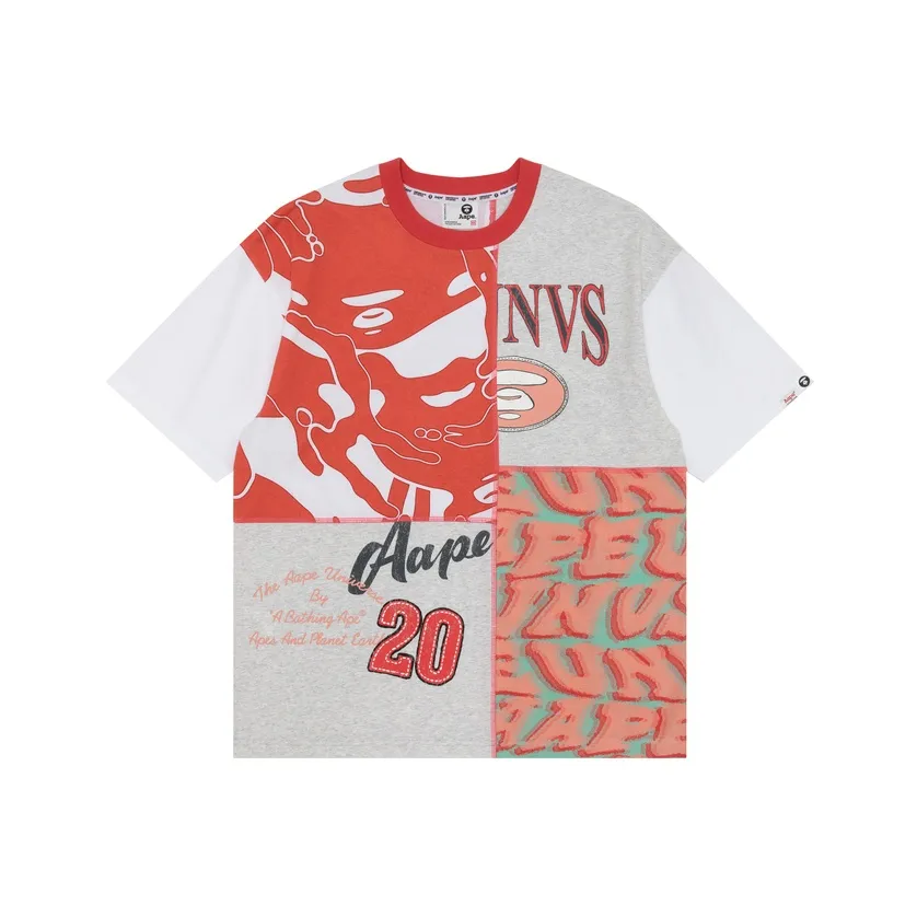Aape By *A Bathing APE® Graphic print Cotton T shirt