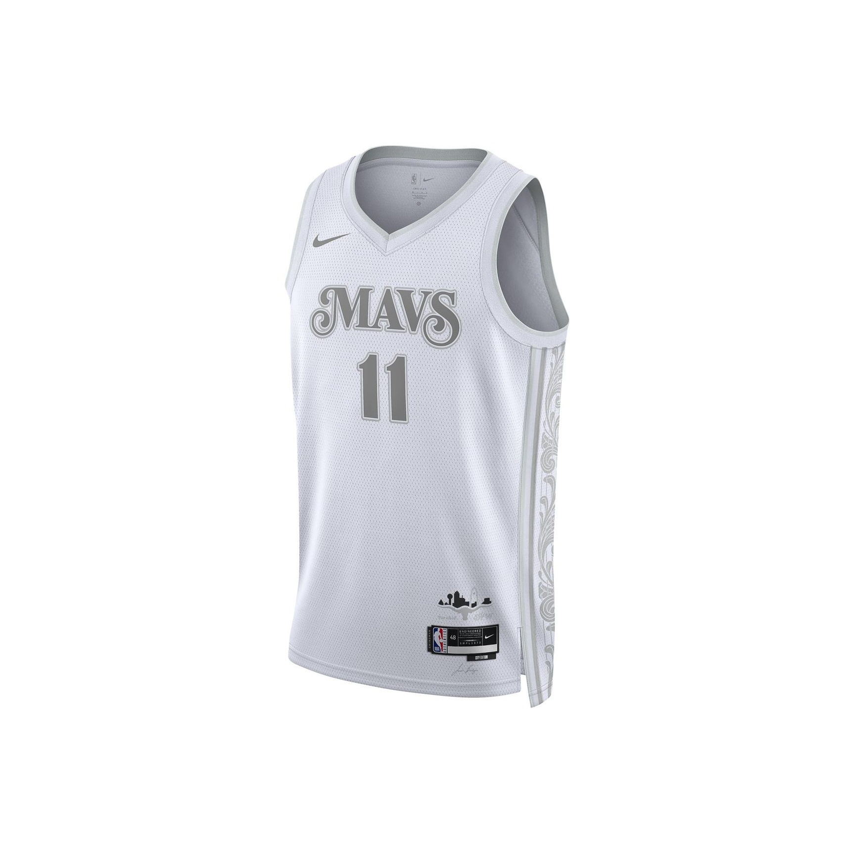 Kyrie Irvingゲームジャージ(2025City) L Kyrie Irving Dallas Mavericks 2024-2025 Game Worn City