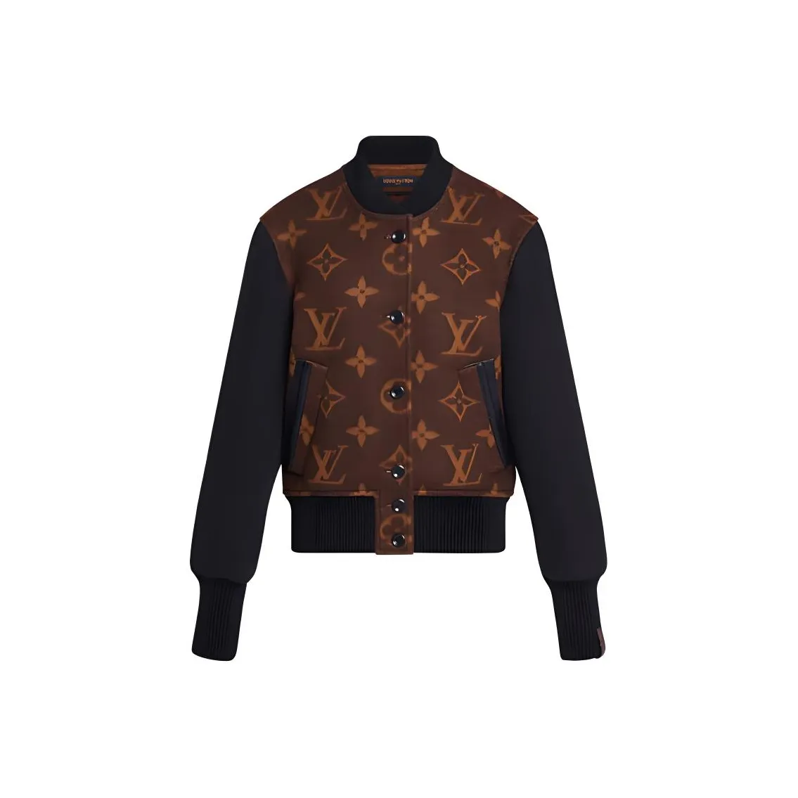 LOUIS VUITTON Monogram Jacquard Bomber Jacket