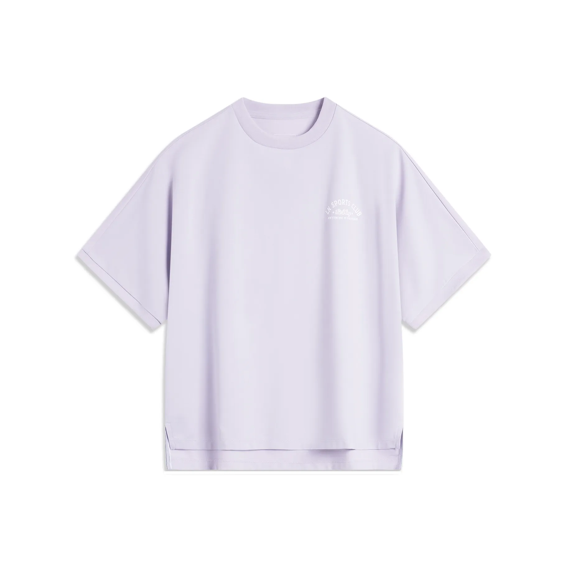 LiNing T Shirt Women's Sea Salt Purple