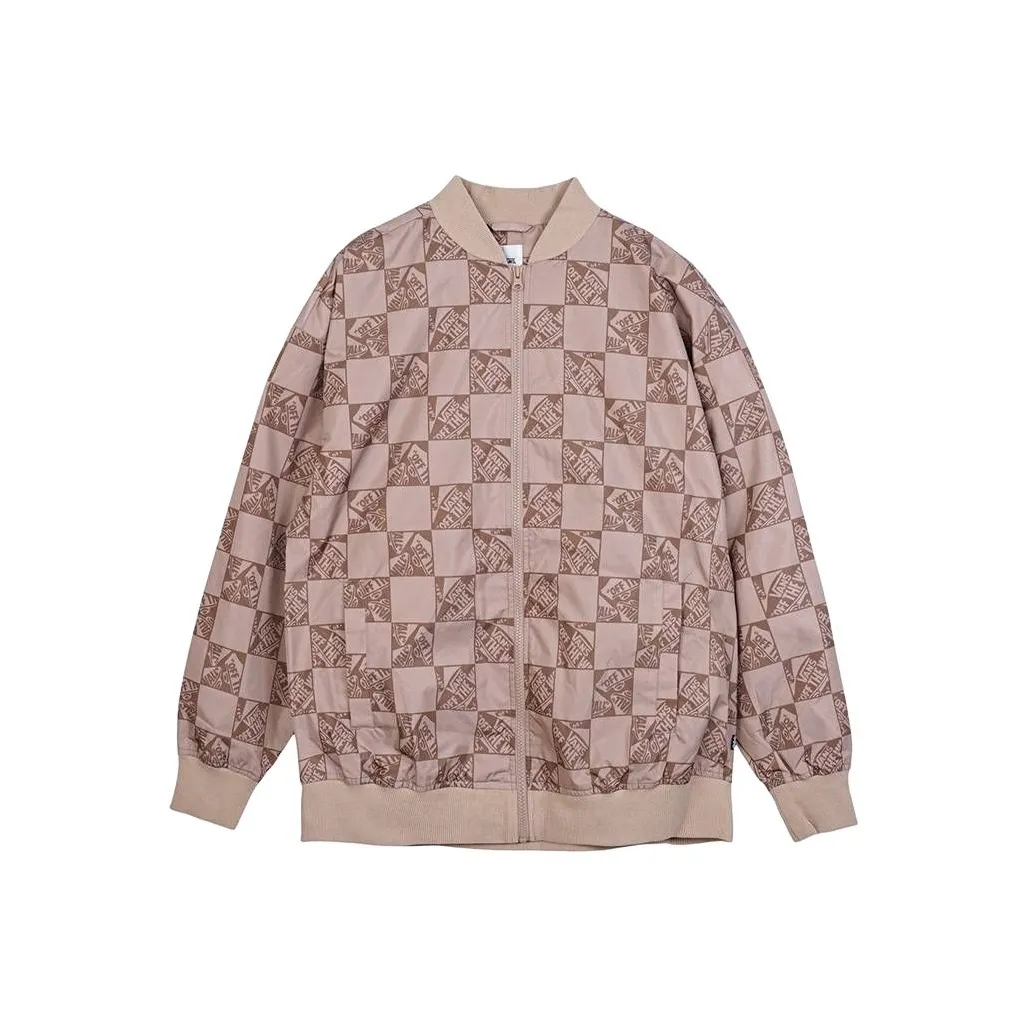 VANS Off The WALLCheck Skate BOM Куртка Женская Хаки Коричневый