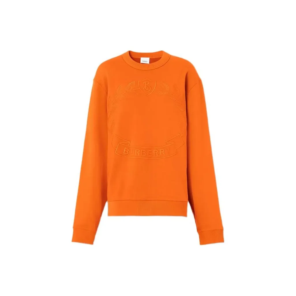 Burberry FW22 Толстовка Женская Оранжевая Красная