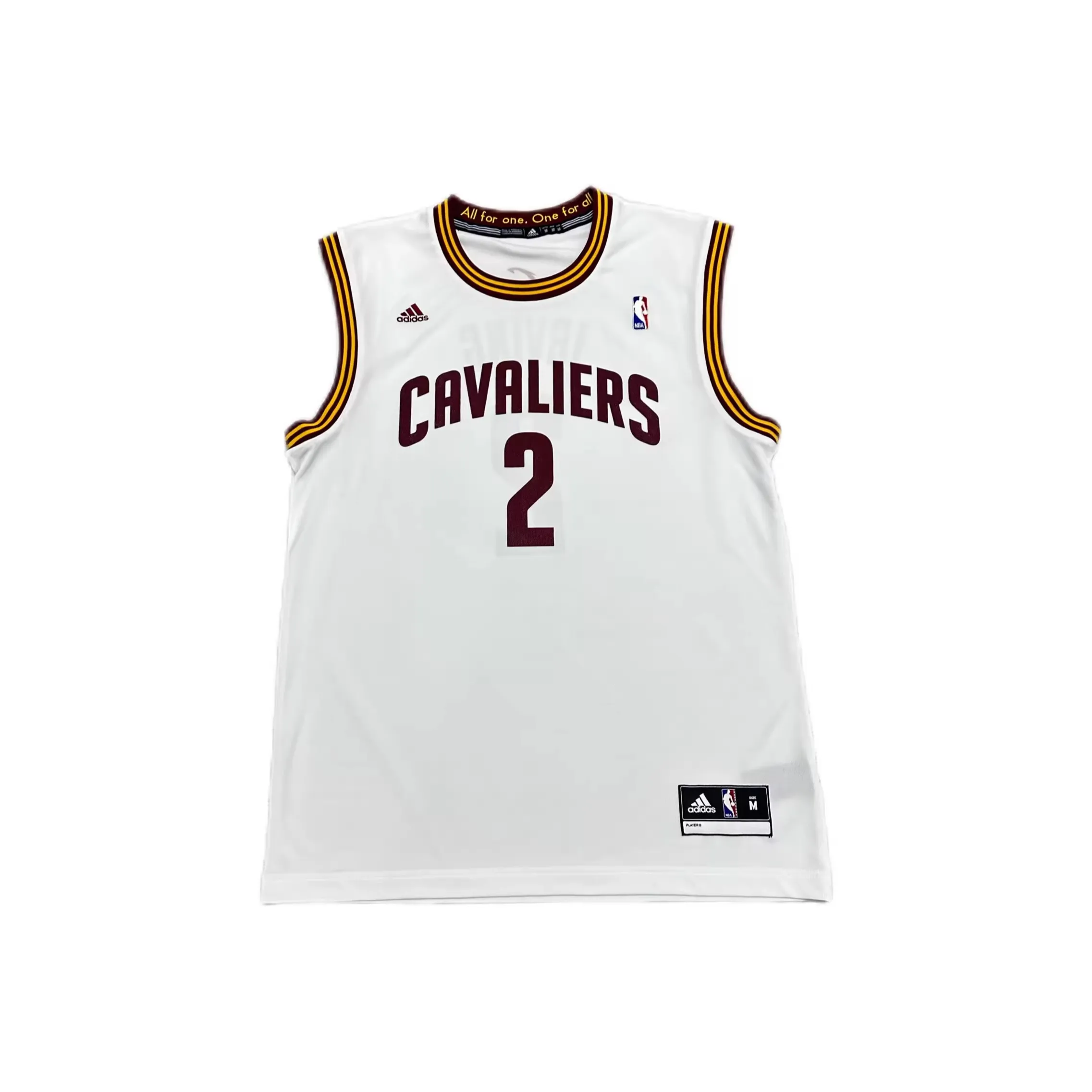 Nba X Adidas Cleveland Cavaliers Basketball Jerseys Unisex White