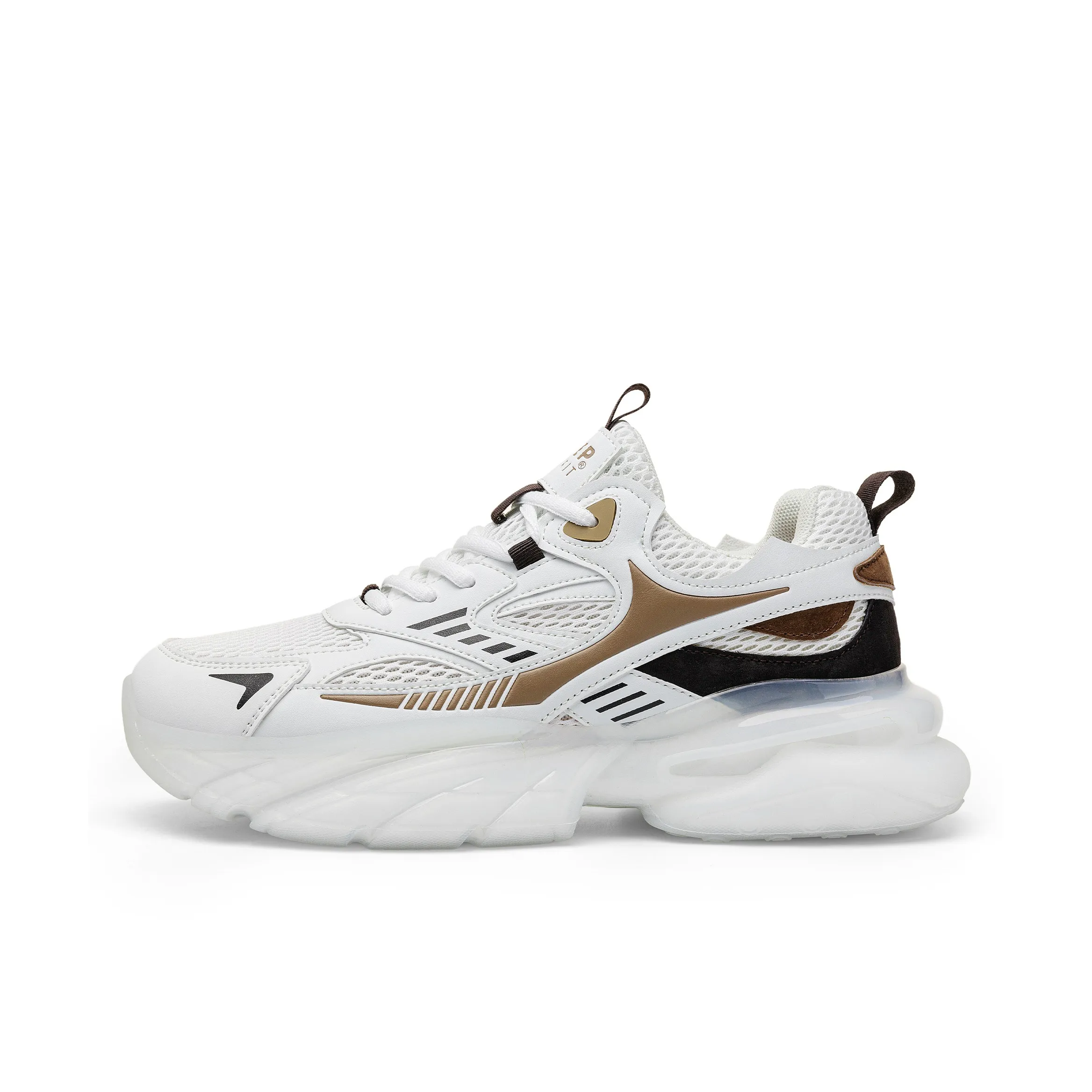 JEEP SPIRIT Амортизация Устойчивый к истиранию Легкий Низкий Топ Кроссовки Мужские Белые