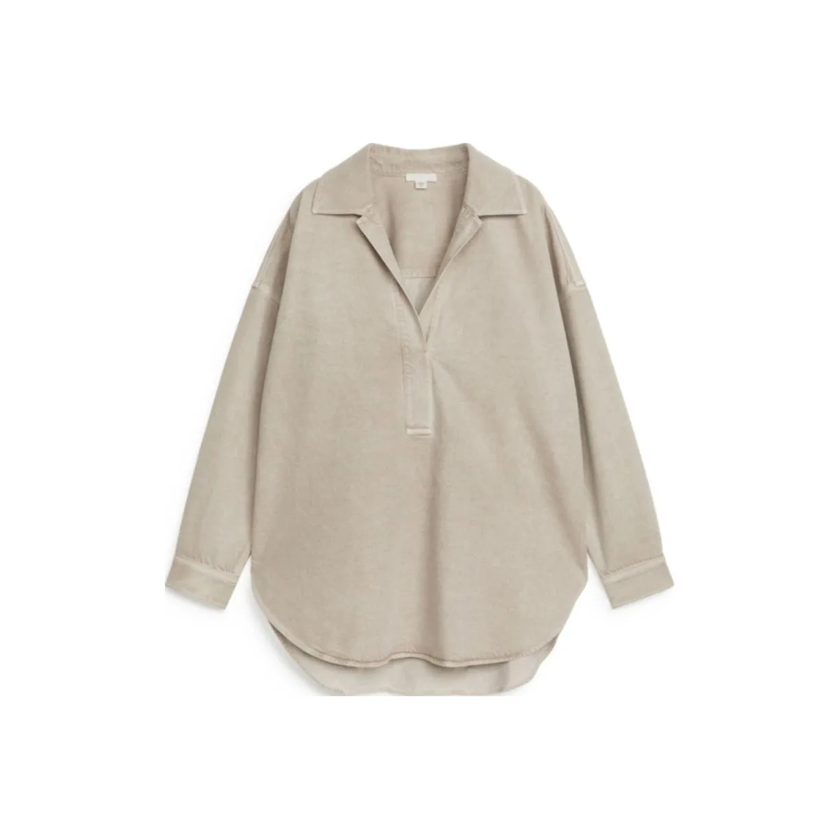 ARKET Серо-бежевые Женские Рубашки