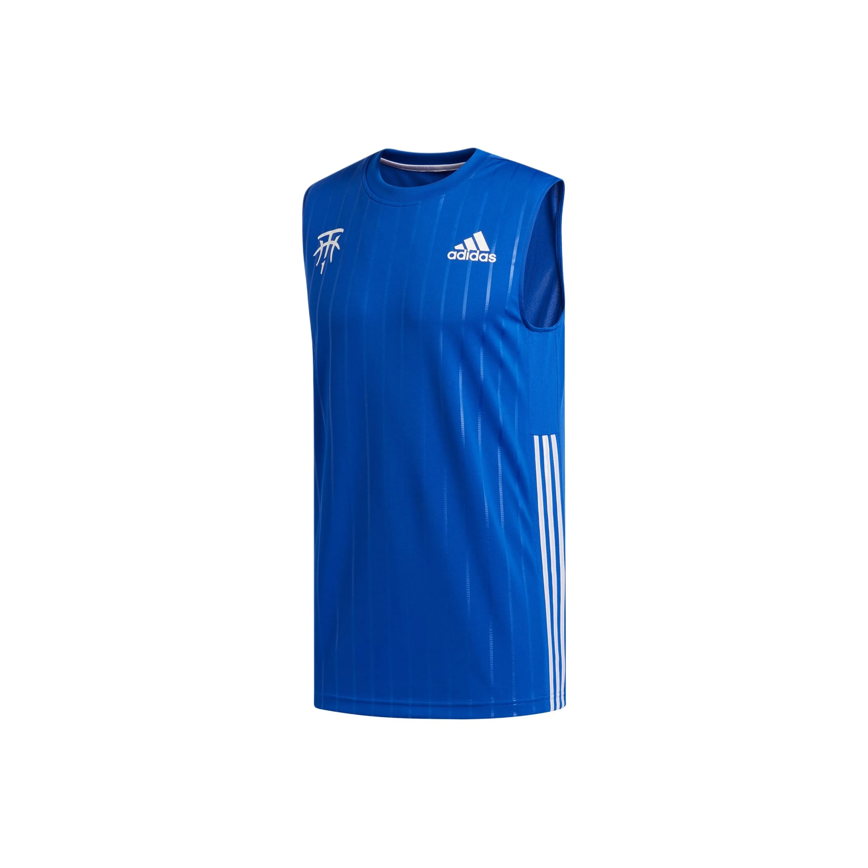 Adidas Баскетбольная Джерси Мужская Королевский Синий