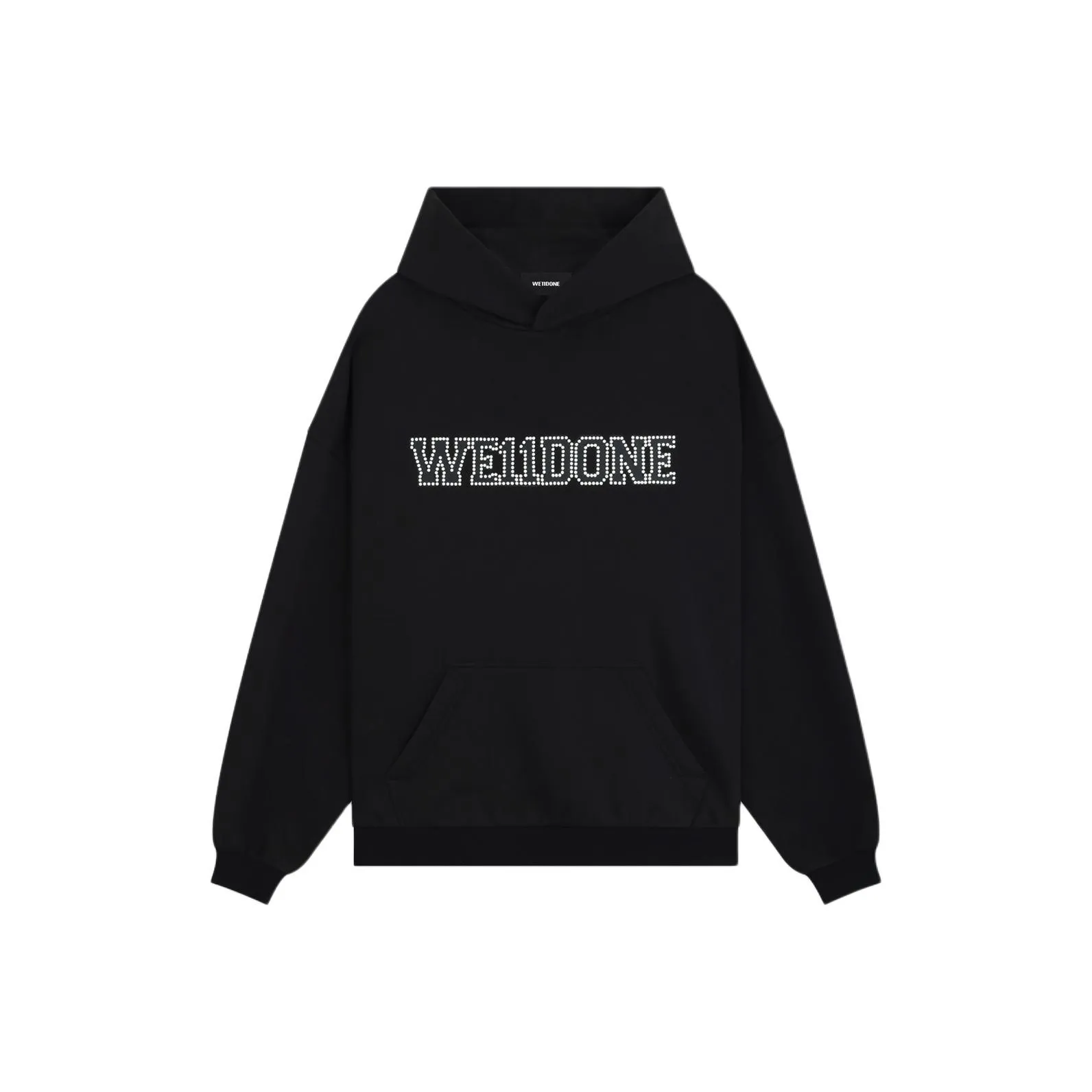 WE11DONE FW24 Свитшот Женский Черный