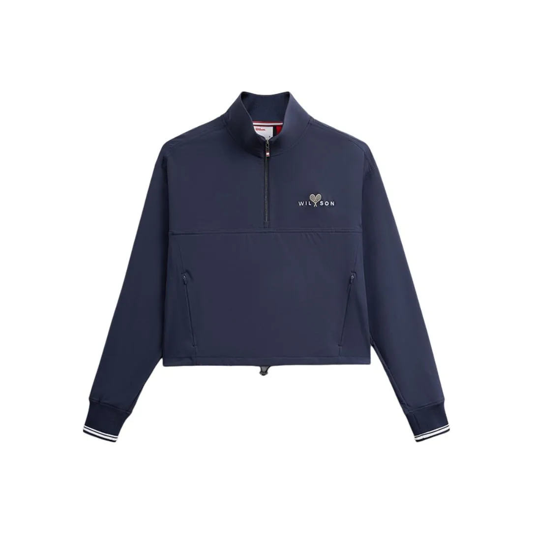 Wilson DAVENPORT Свитшот Женский Морской Синий