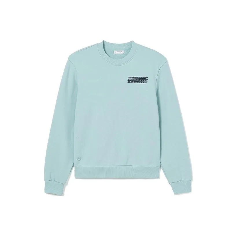 LACOSTE Мятно-зеленый Женские Свитшоты