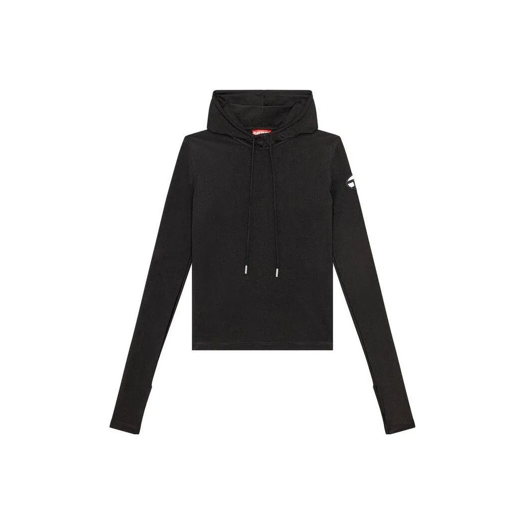 DIESEL Metal Hoodie 'Black'