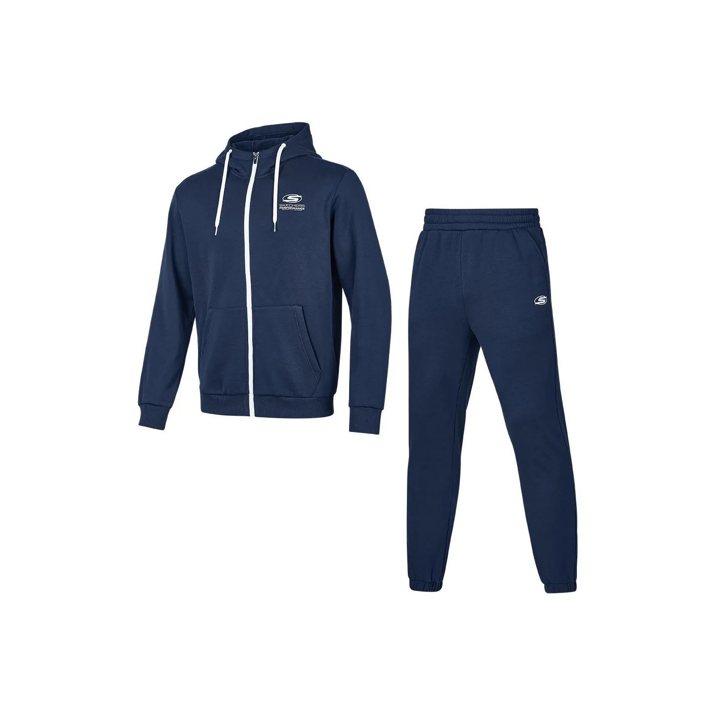 Skechers Повседневная Спортивная Одежда Мужская Темно-Синий