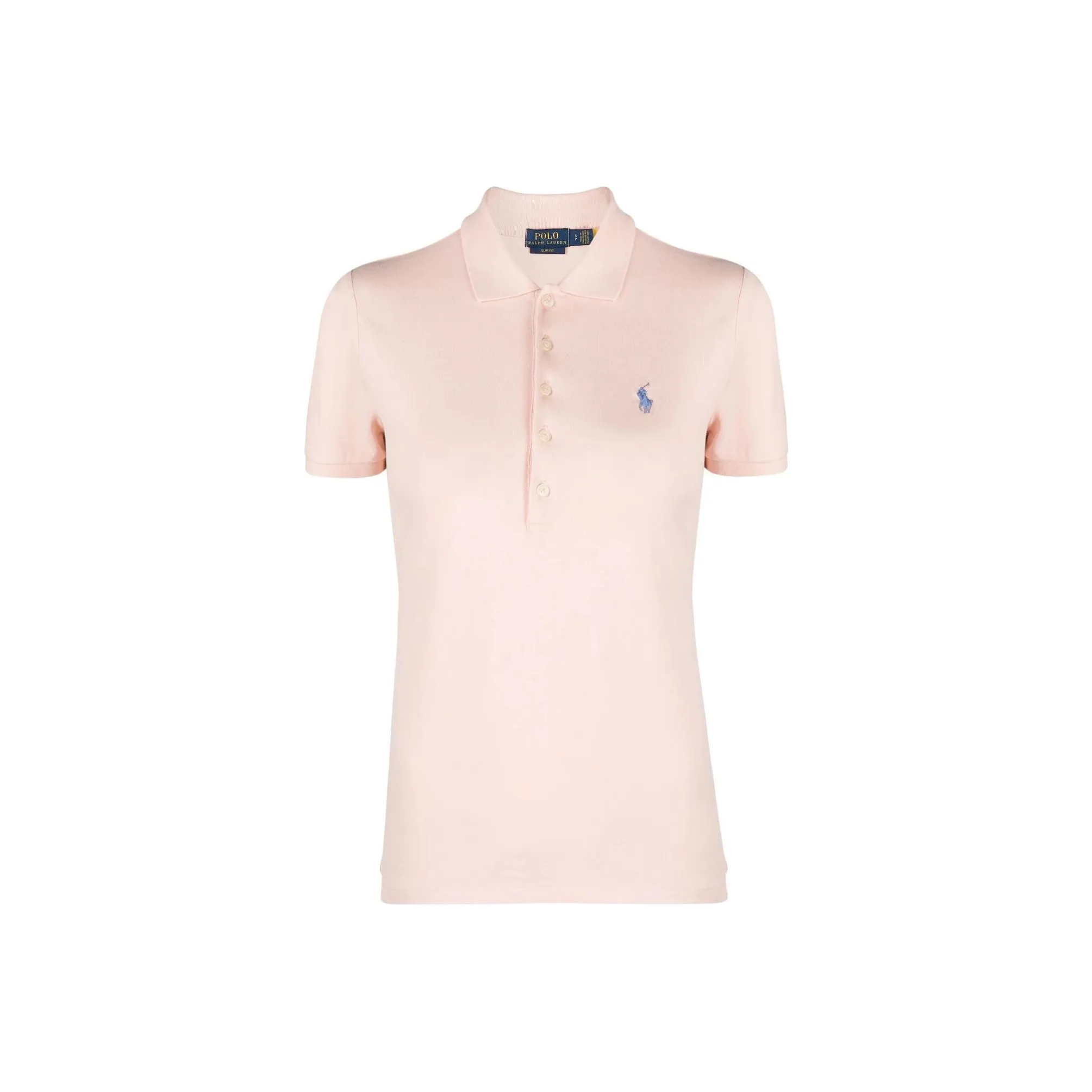 Polo Ralph Lauren SS23 Slim Fit Polo Женское Розовое