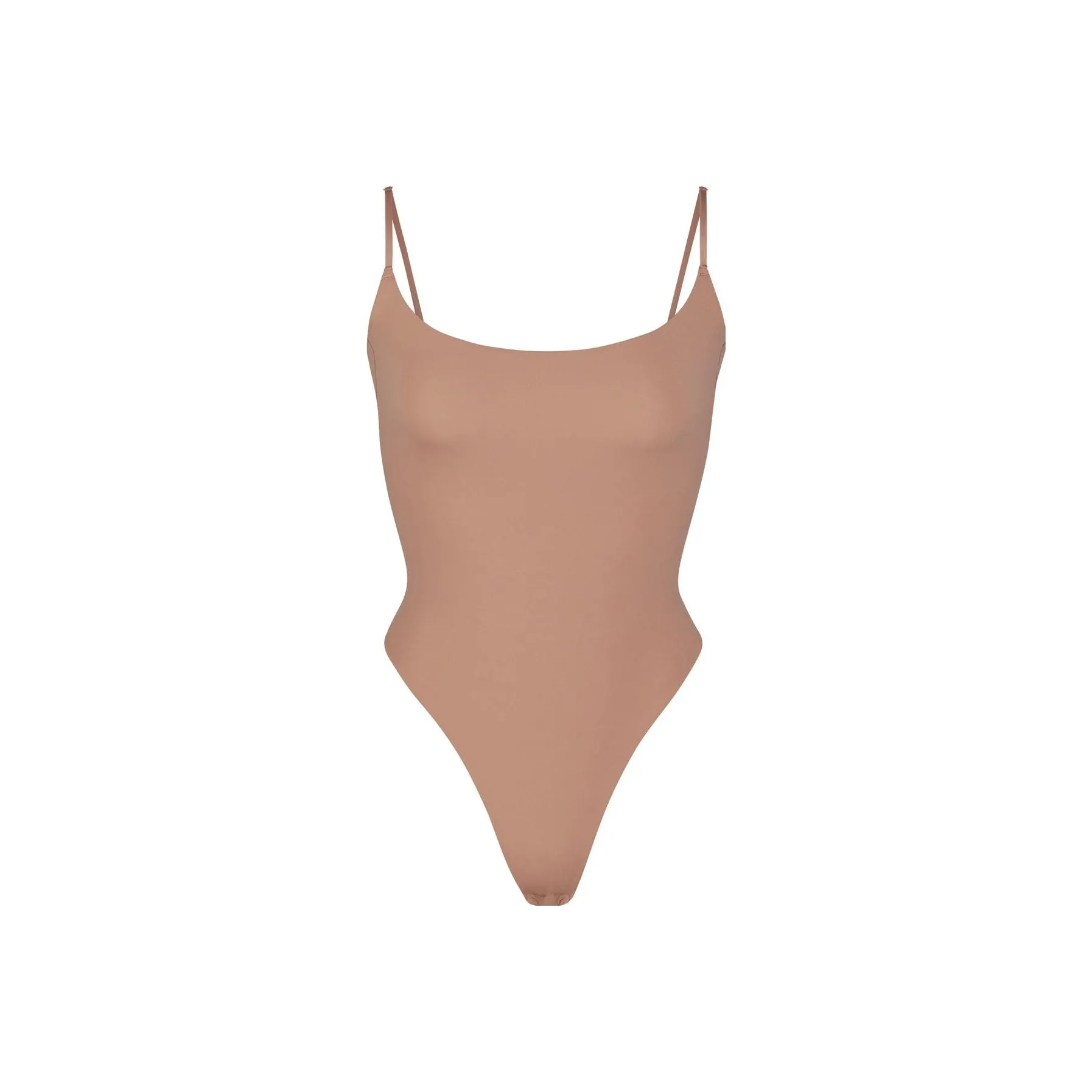 SKIMS Flts Everybody Caml Bodysuit Комбинезон Женские Sienna Охра