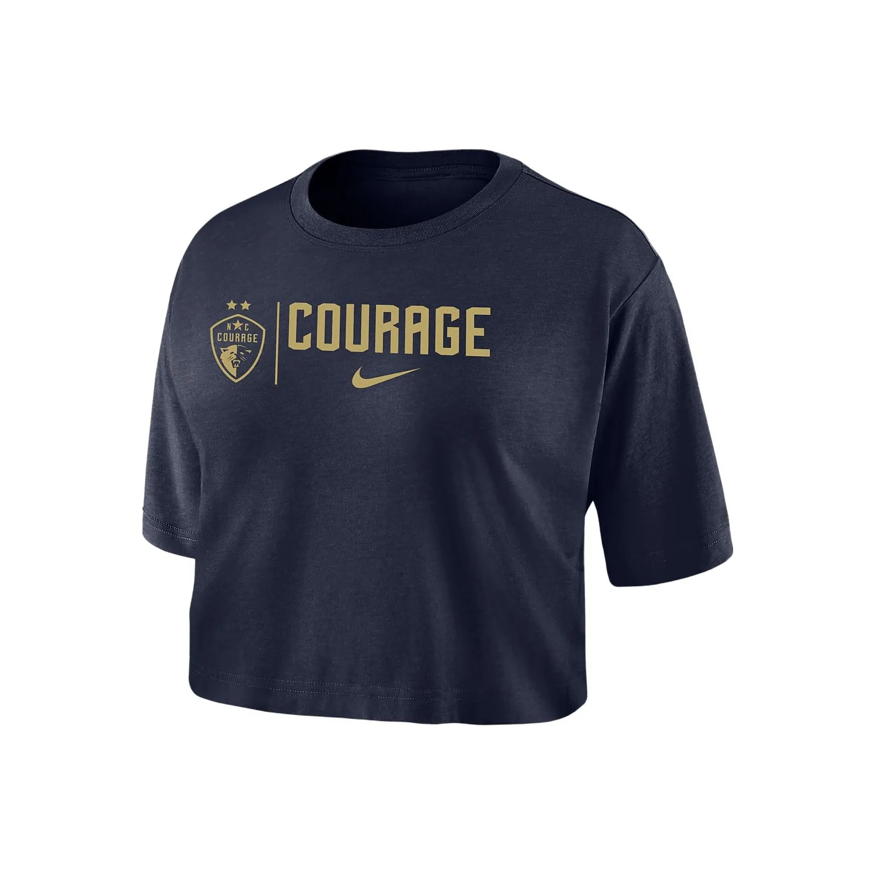 Nike North Carolina Courage Women's Nike Dri FIT Soccer Cropped T Shirt