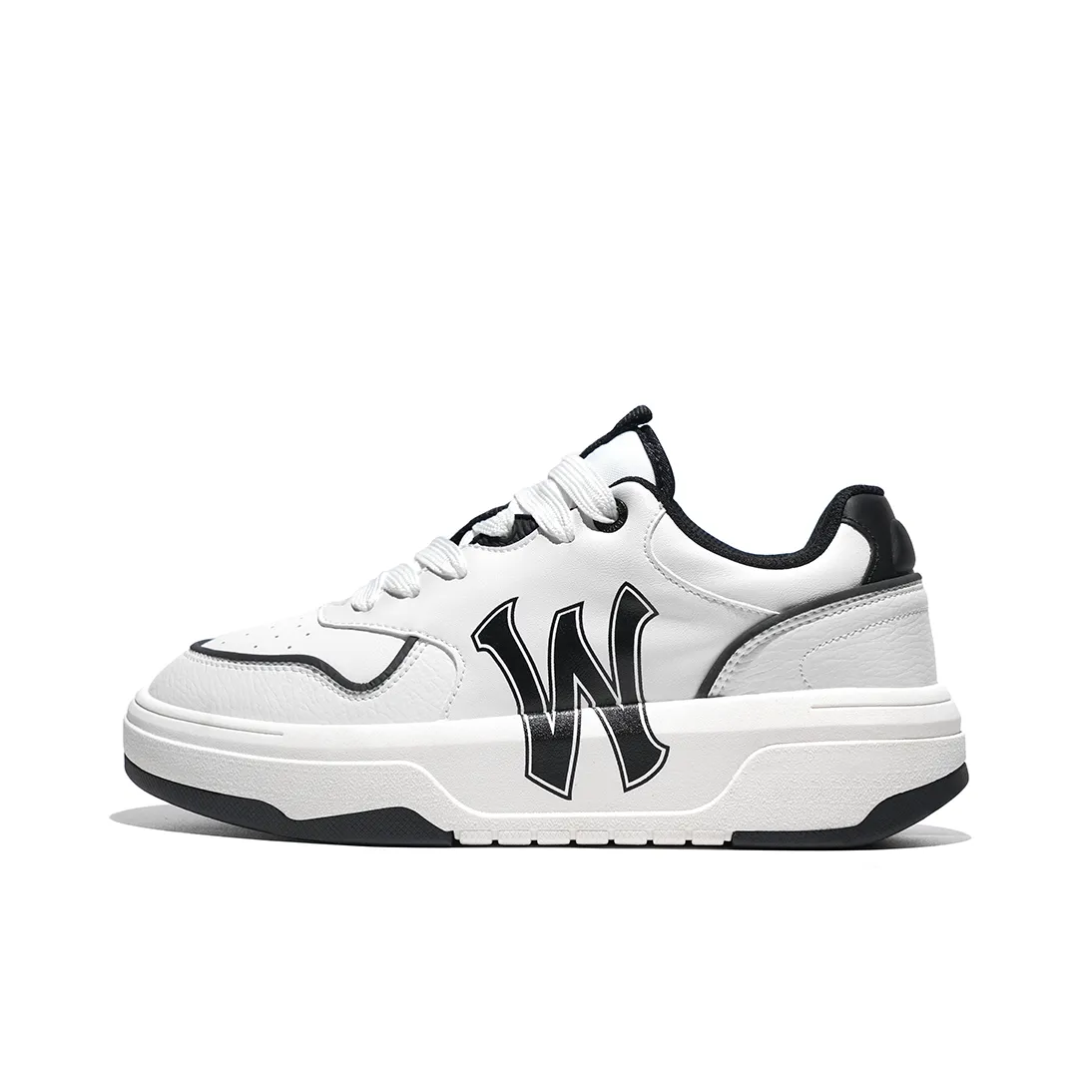 Warrior Покрытие Slip-Resistant и Abrasion-Resistant Низкие Кроссовки для Скейтбординга Унисекс Белый Черный