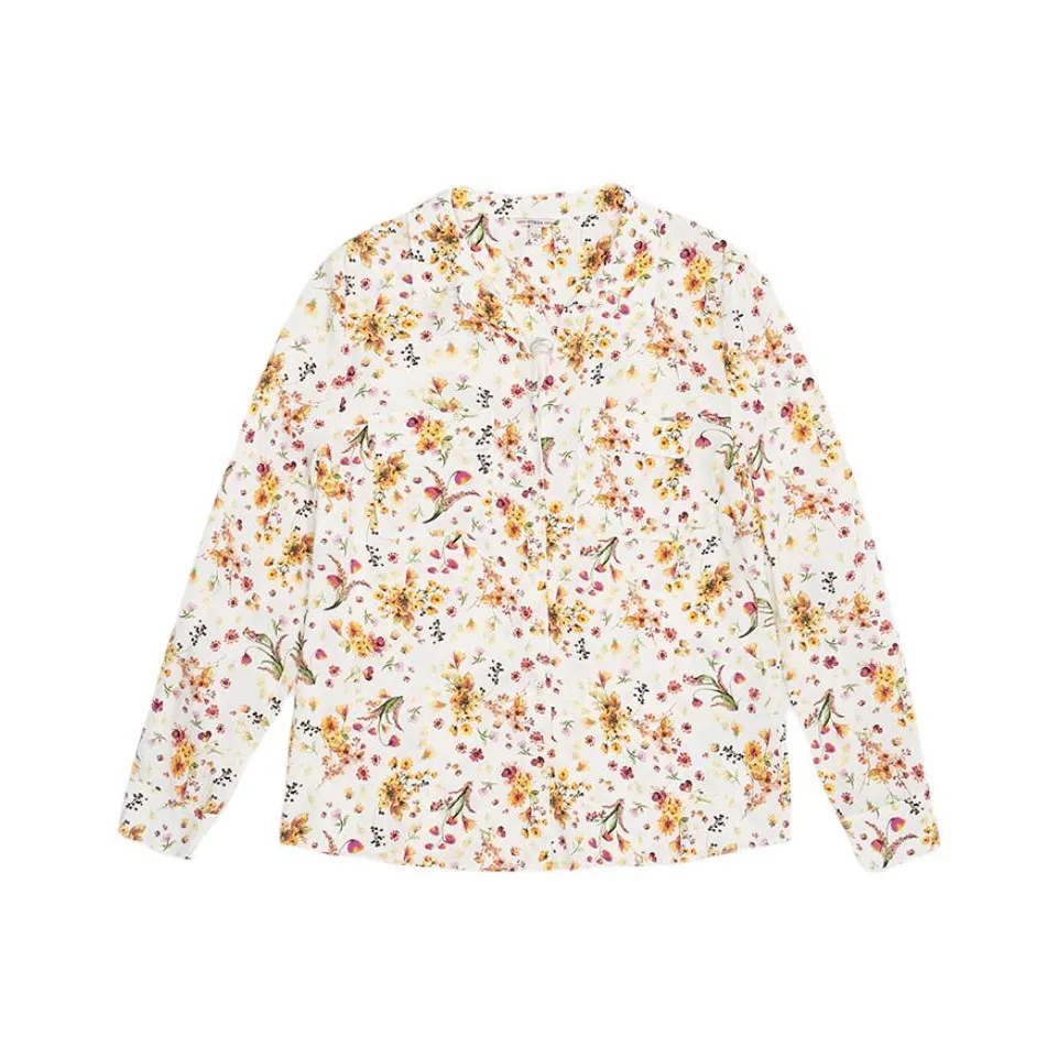 GUESS F0E1 Белый Женские Рубашки