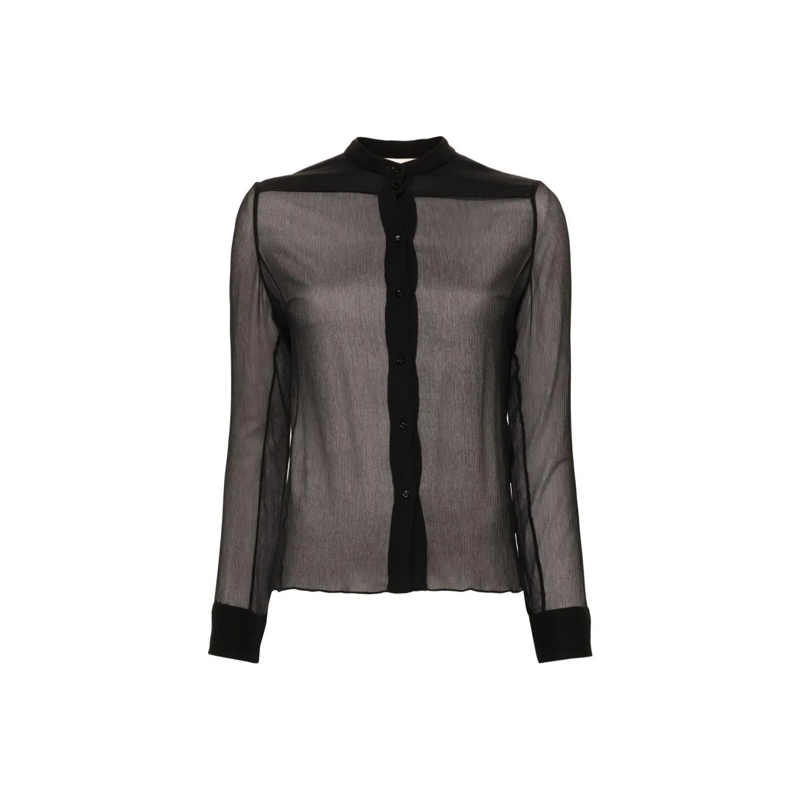 Chloé Sheer Button Up Blouse