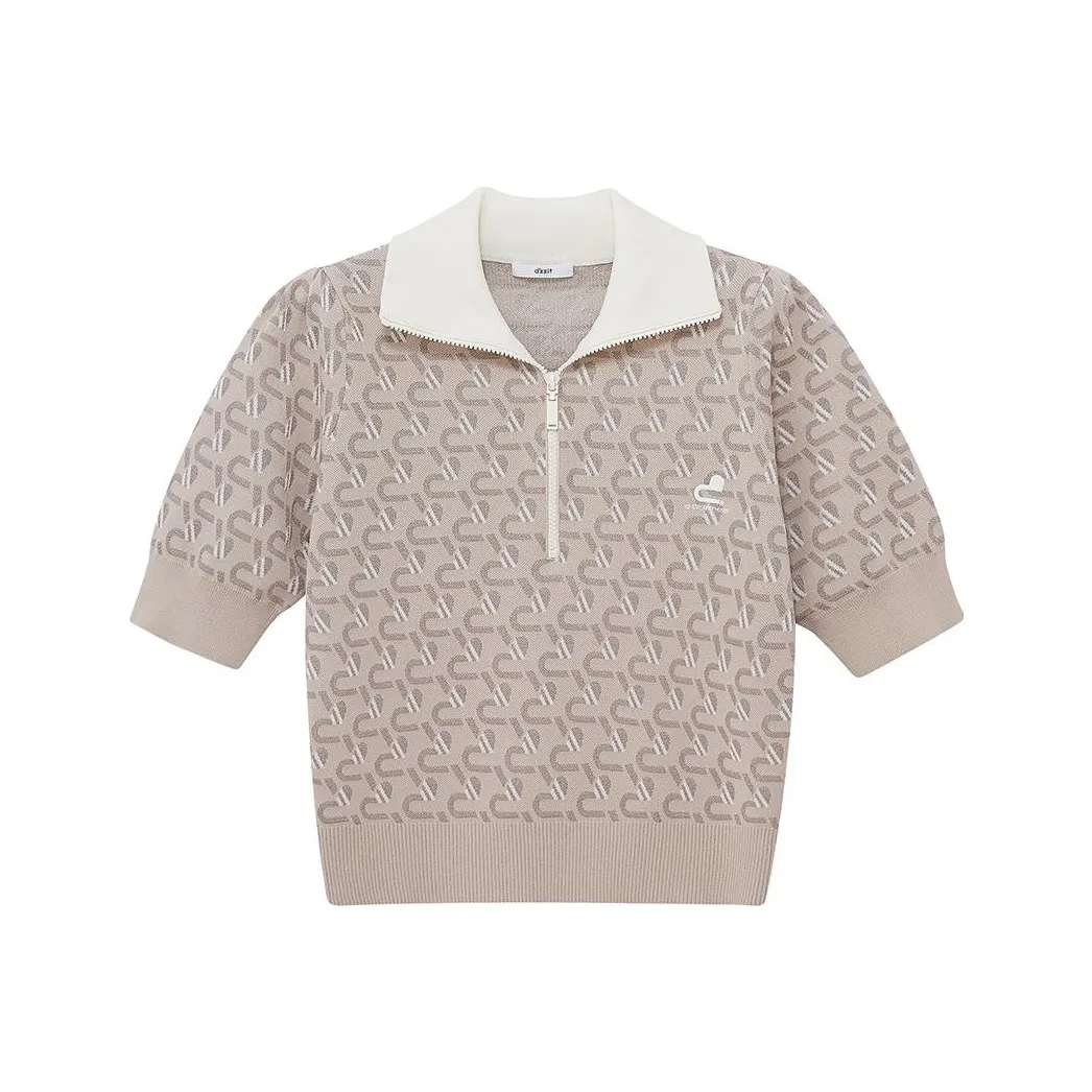 D'zzit Knitwear Women's Dark Khaki