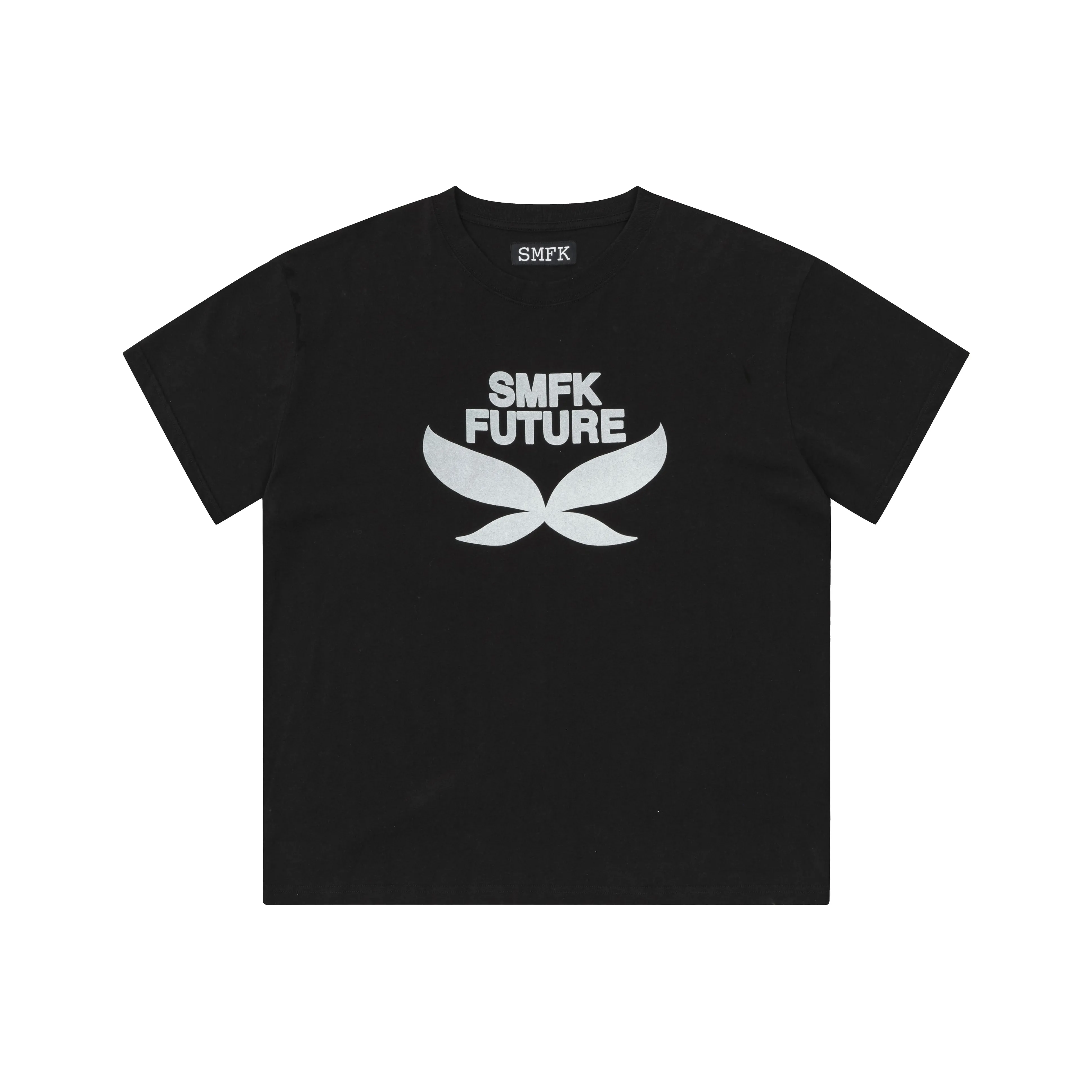 SMFK T-Shirt Унисекс Дикий Черный